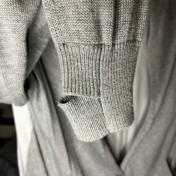 Lululemon Cardigan Sweater Size M Grey - Picture 3 of 5